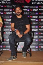 Farhan Akhtar as a speaker at Whistling Woods in Filmcity on 12th Sept 2015